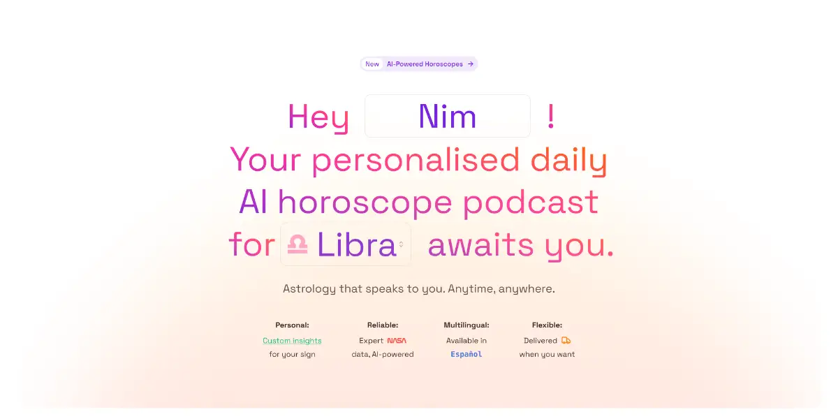 daily-horoscope app product image