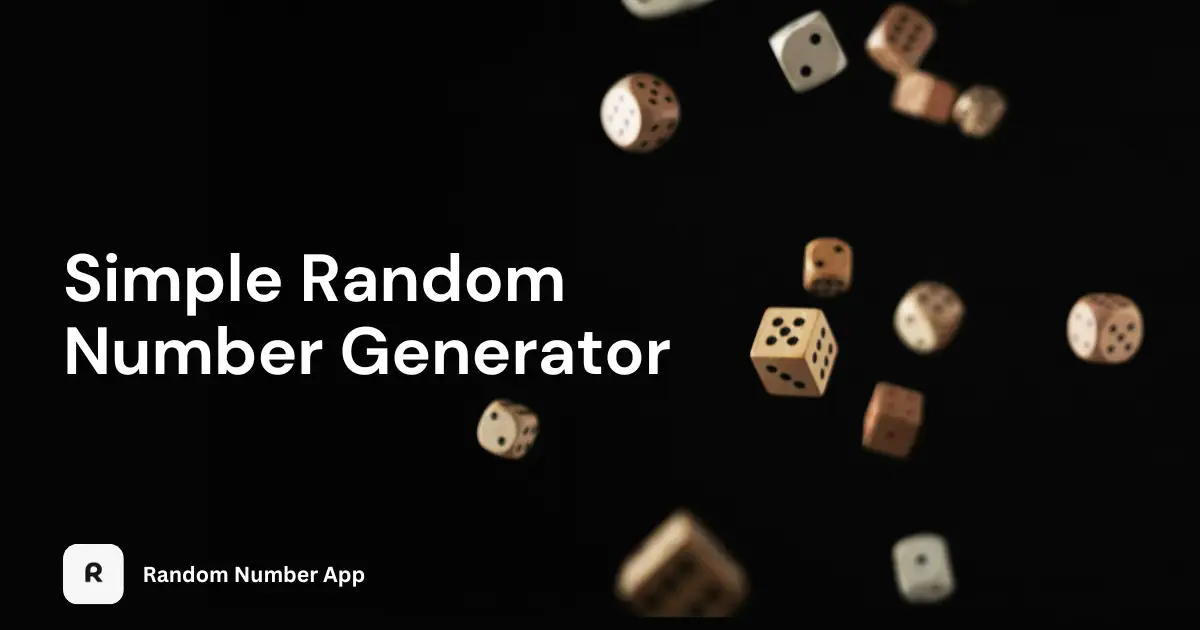 Random Number App product image